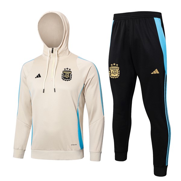 Sudadera Con Capucha Argentina 2024/25 Amarillo 3